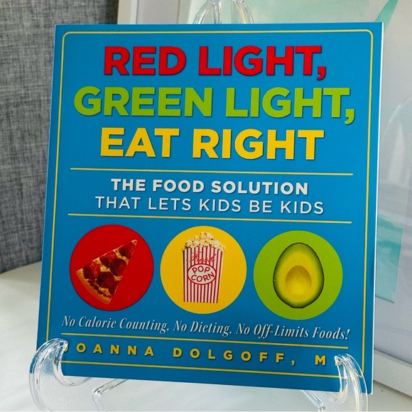Other - Red Light, Green Light, Eat Right Hardcover Kids Cookbook Healthy Recipe Book